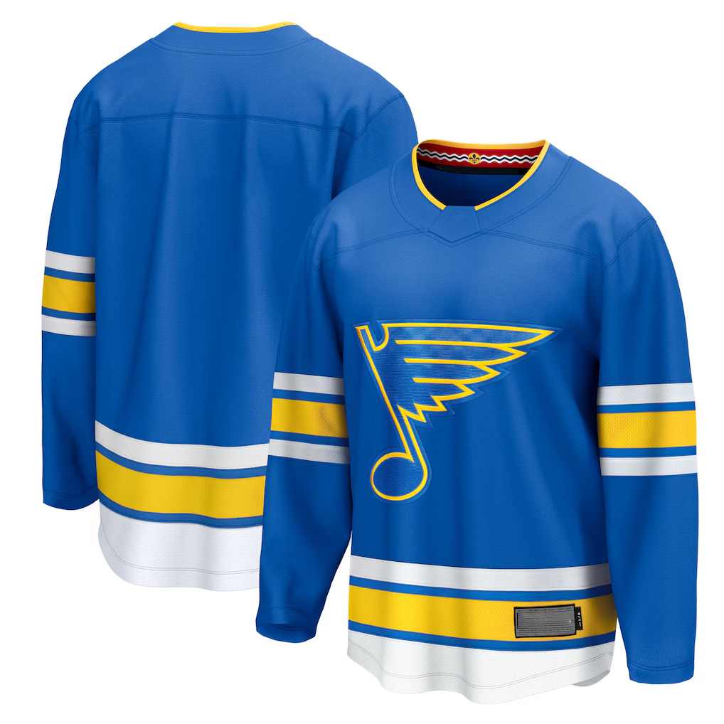 Cooneas St.L.Blues Blue Home Breakaway Jerseys