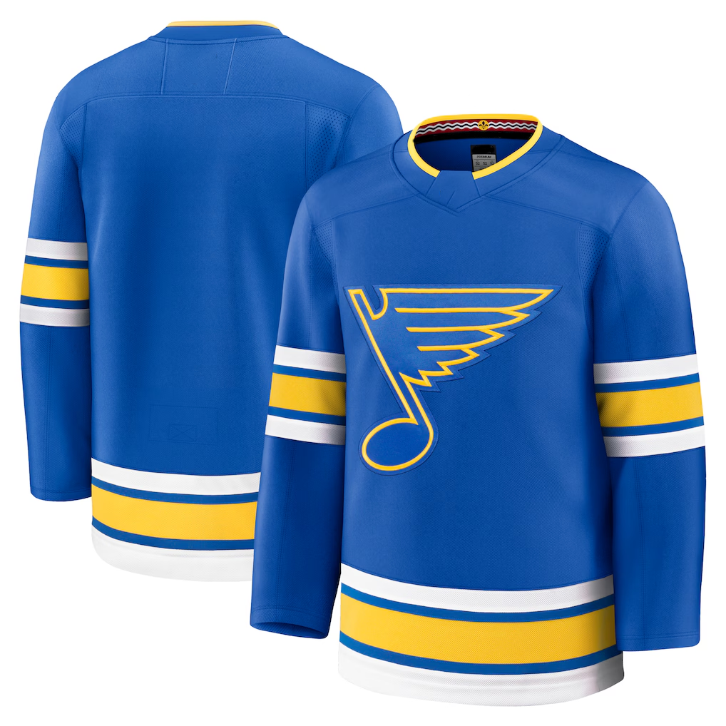 Cooneas St.L.Blues Blue Home Premium Jerseys
