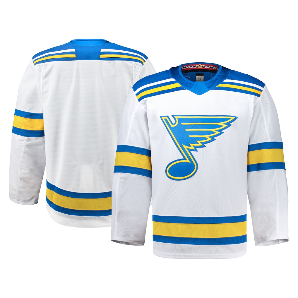 Cooneas St.L.Blues White Away Authentic Pro Jerseys