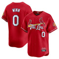 Cooneas St. Louis Cardinals #0 Masyn Winn Player Red City Connect Limited Stitched Jerseys