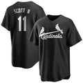 Cooneas St. Louis Cardinals #11 Victor Scott II Player Black City Connect Home Limited Stitched Jerseys
