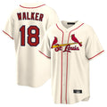 Cooneas St. Louis Cardinals #18 Jordan Walker Player Cream Home Game Stitched Jerseys