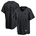 Cooneas St. Louis Cardinals #28 Nolan Arenado Player Black City Connect T-shirt Stitched Jerseys