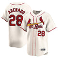 Cooneas St. Louis Cardinals #28 Nolan Arenado Player Cream Home Limited Stitched Jerseys