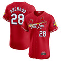 Cooneas St. Louis Cardinals #28 Nolan Arenado Player Red City Connect Limited Elite Stitched Jerseys