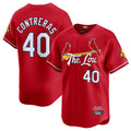 Cooneas St. Louis Cardinals #40 Willson Contreras Player Red City Connect Limited Stitched Jerseys