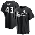 Cooneas St. Louis Cardinals #43 Pedro Pages Player Black City Connect Home Limited Stitched Jerseys