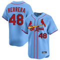 Cooneas St. Louis Cardinals #48 Ivan Herrera Player Light Blue  Home Limited Stitched Jerseys