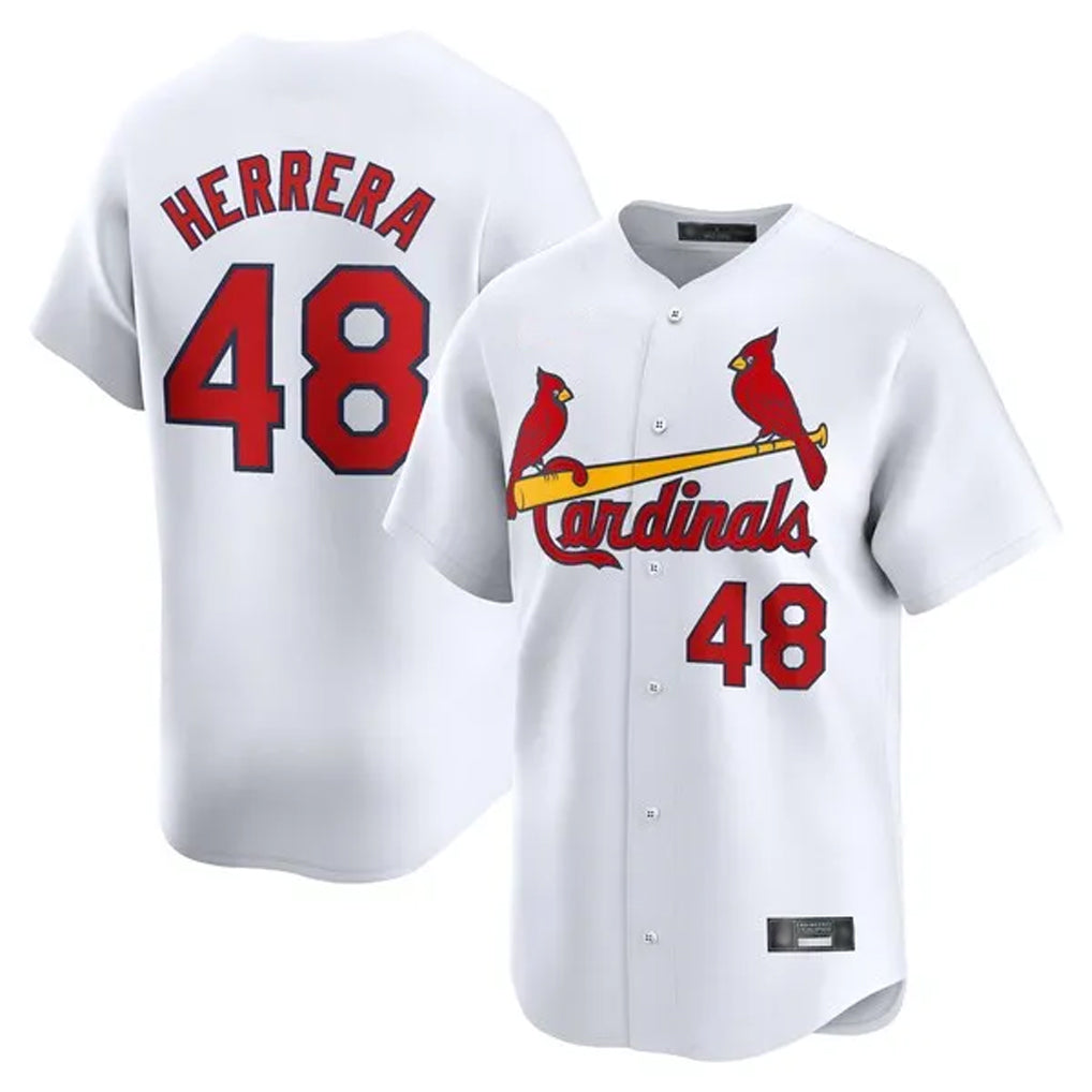 Cooneas St. Louis Cardinals #48 Ivan Herrera Player White Home Limited Stitched Jerseys