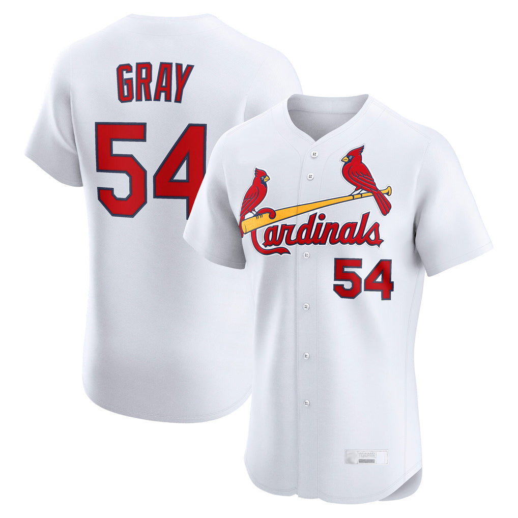 Cooneas St. Louis Cardinals #54 Sonny Gray Player White Home Limited Elite Stitched Jerseys