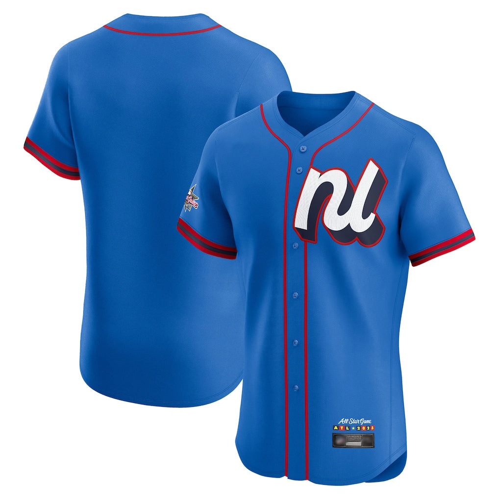 Cooneas St. Louis Cardinals Blank Player Blue National League All-Star Edition Elite Stitched Jerseys