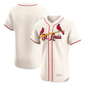Cooneas St. Louis Cardinals Blank Player Cream Home Limited Elite Stitched Jerseys