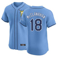 Cooneas TB.Rays #18 Shane McClanahan Player Light Blue Home Limited Stitched Jerseys