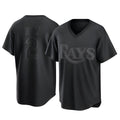 Cooneas TB.Rays #2 Yandy Diaz Player Black Home Game Stitched Jerseys