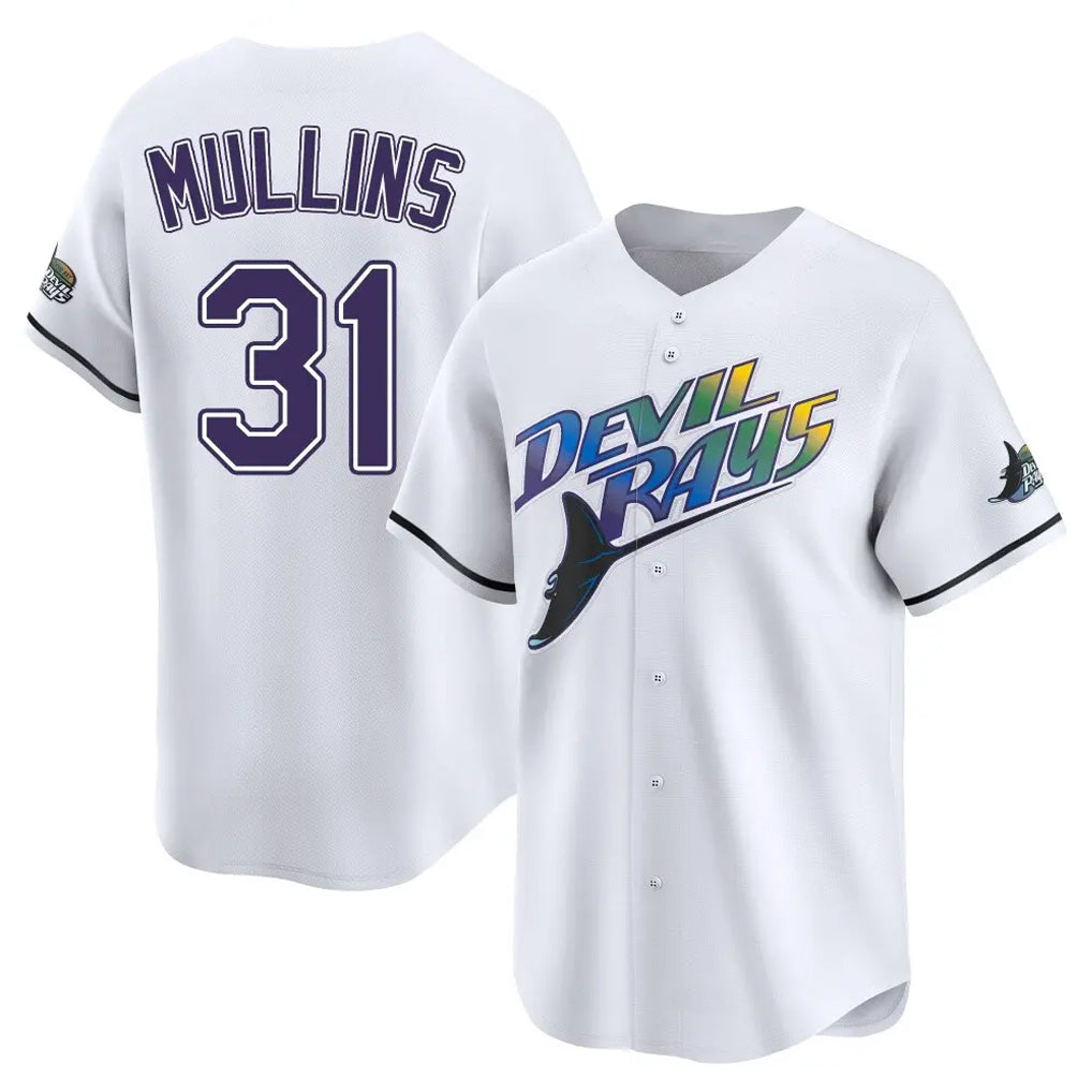 Cooneas TB.Rays #31 Cedric Mullins Player White City Connect Home Stitched Jerseys