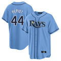 Cooneas TB.Rays #44 Ryan Pepiot Player Light Blue Home Limited Stitched Jerseys