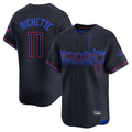 Cooneas T.Blue Jays #11 Bo Bichette Player Black City Connect Limited Home Stitched Jerseys