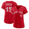 Cooneas T.Blue Jays #15 Chad Green Player Red Home Limited Stitched Jerseys