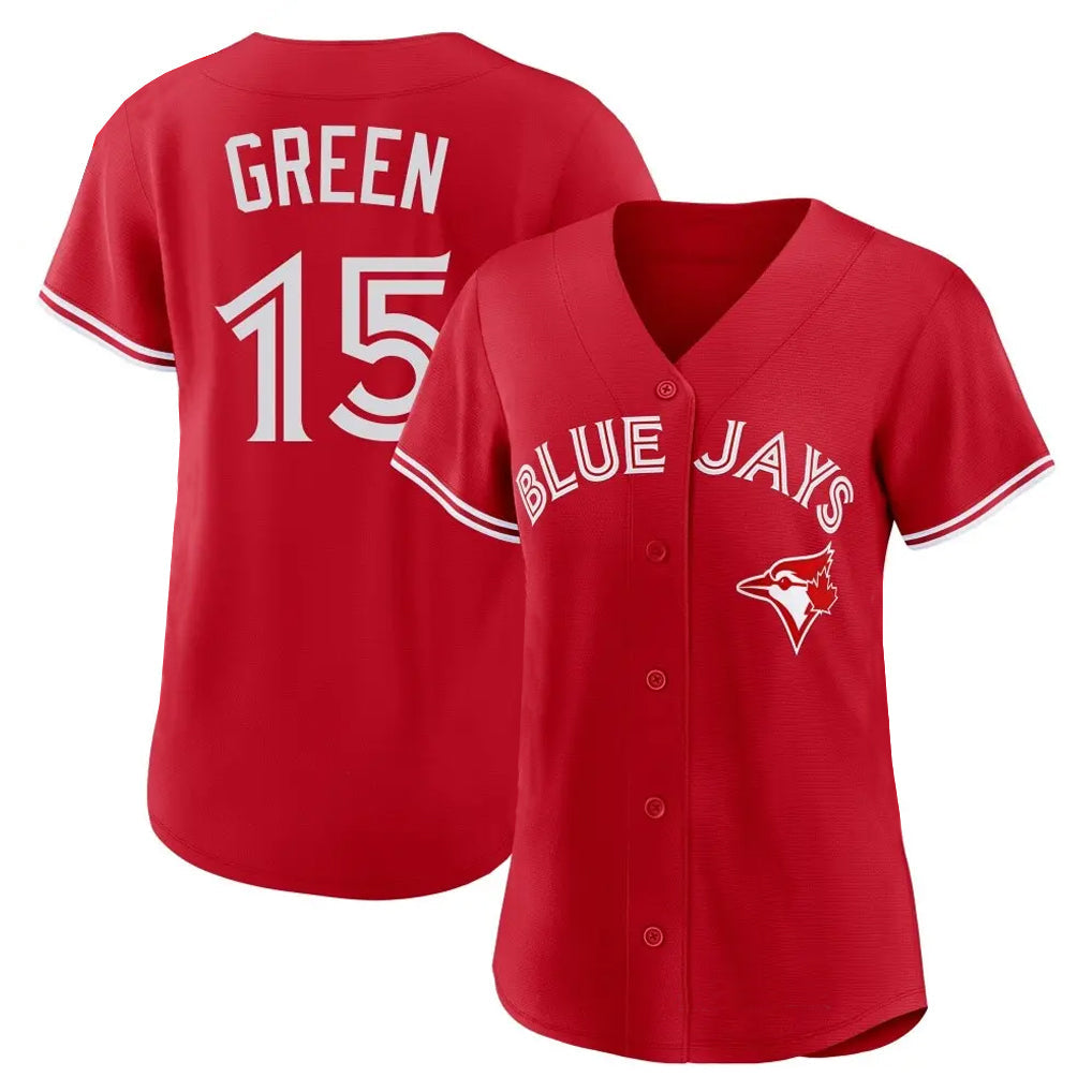 Cooneas T.Blue Jays #15 Chad Green Player Red Home Limited Stitched Jerseys