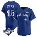 Cooneas T.Blue Jays #15 Chad Green Player Royal 2025 World Series Limited Stitched Jerseys