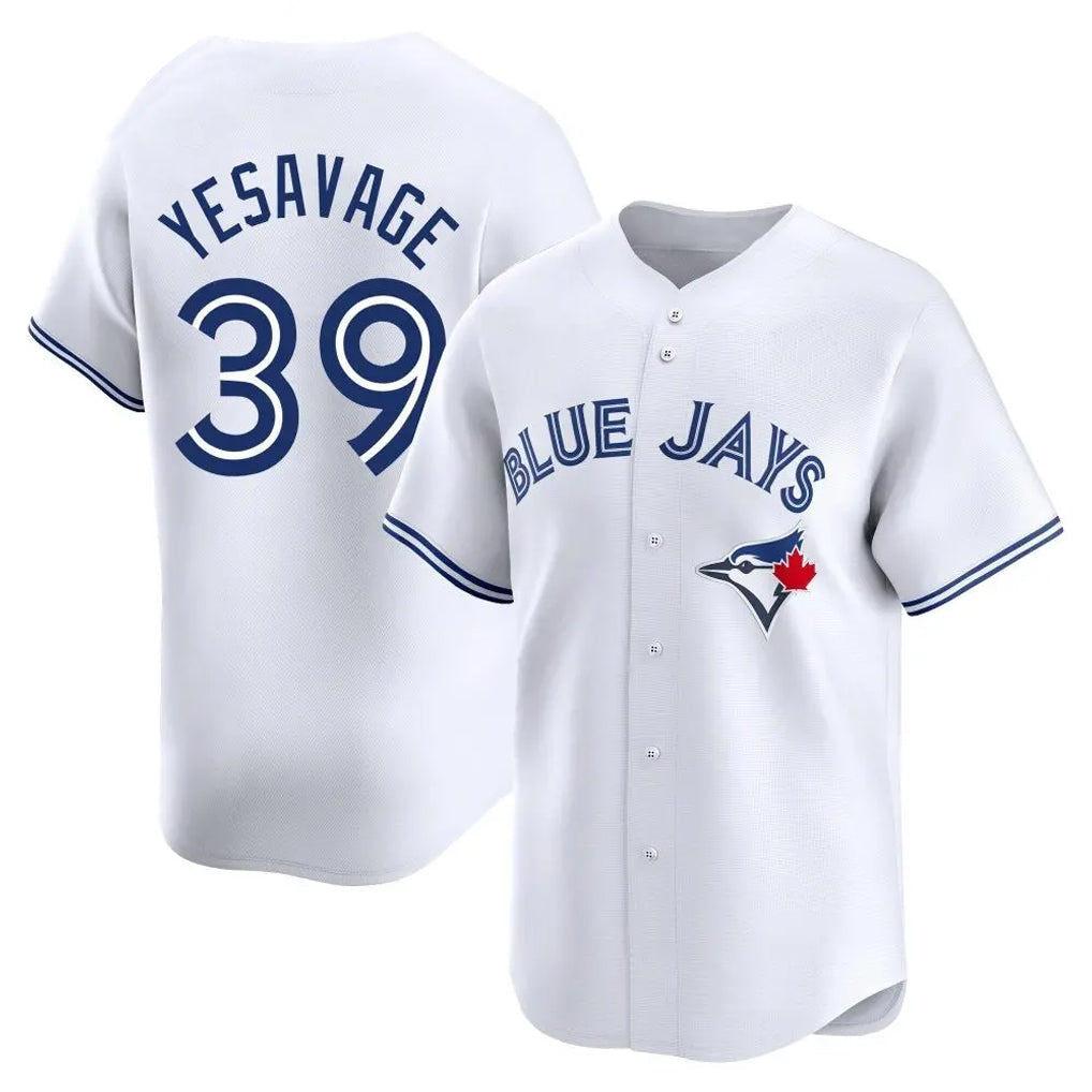 Cooneas T.Blue Jays #39 Trey Yesavage Player White Home Limited Stitched Jerseys