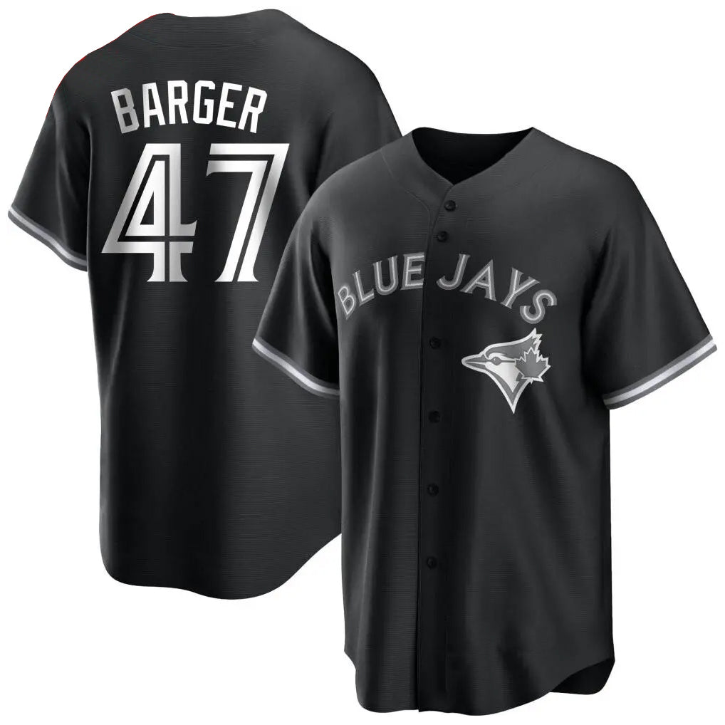 Cooneas T.Blue Jays #47 Addison Barger Player Black City Connect Limited Stitched Jerseys