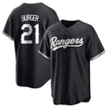 Cooneas T.Rangers #21 Jake Burger Player Black Home Limited Stitched Jerseys