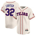 Cooneas T.Rangers #32 Evan Carter Player Cream 2026 City Connect Premier Stitched Stitched Jerseys