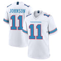 Cooneas T.Titans #11 Jermaine Johnson II Player White 2026 Game Home Stitched Jerseys
