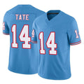 Cooneas T.Titans #14 Carnell Tate Player Light Blue Limited Vapor F.U.S.E. Home Game Stitched Jerseys