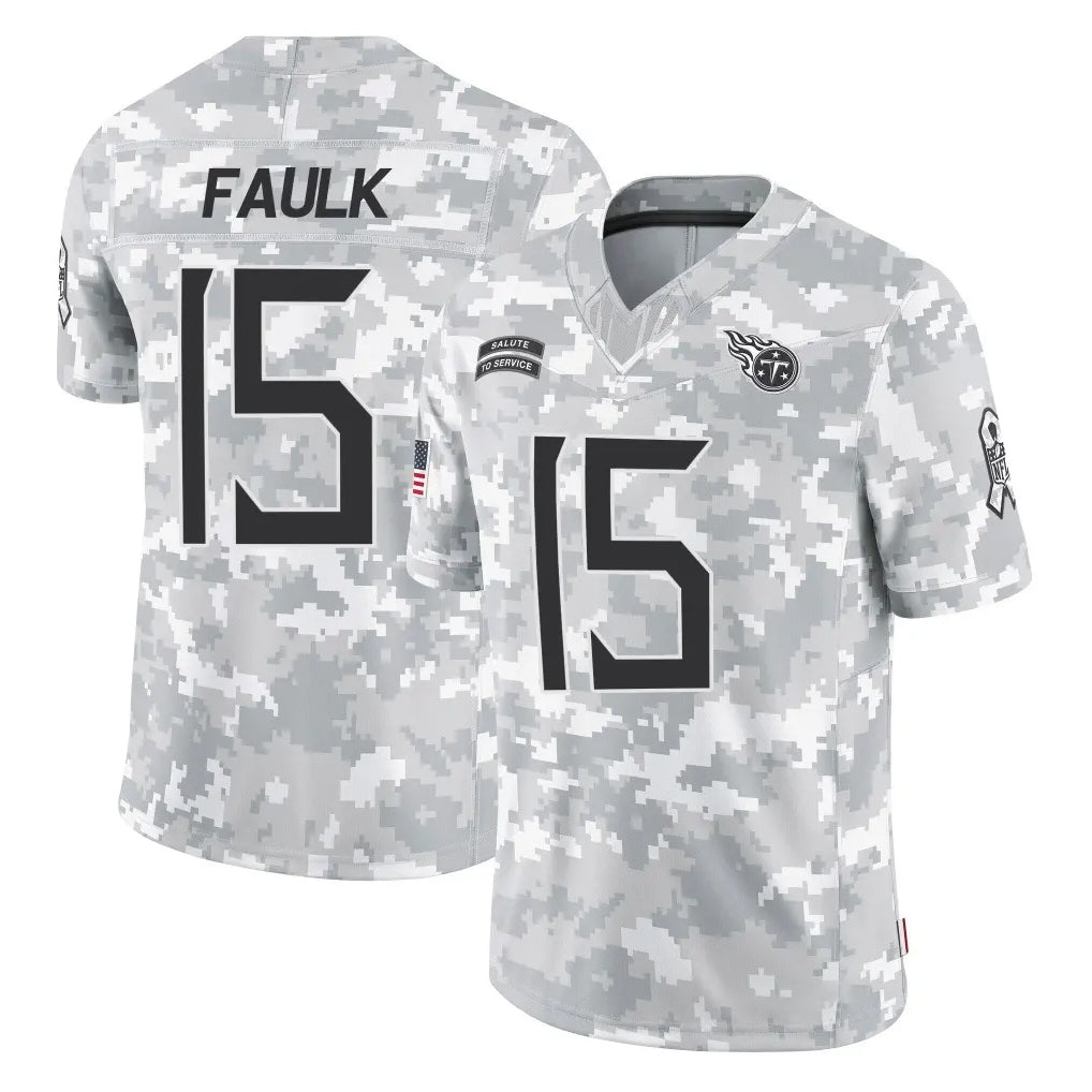 Cooneas T.Titans #15 Keldric Faulk Player Arctic Camo Limited Salute to Service Home Game Stitched Jerseys