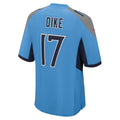 Cooneas T.Titans #17 Chimere Dike Light Blue Team Game Stitched Jersey