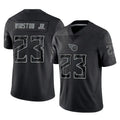 Cooneas T.Titans #23 Kevin Winston Jr. Player Black Limited Reflective Home Game Stitched Jerseys