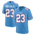 Cooneas T.Titans #23 Kevin Winston Jr. Player Light Blue 2026 Game Home Stitched Jerseys