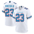 Cooneas T.Titans #23 Kevin Winston Jr. Player White 2026 Game Home Stitched Jerseys