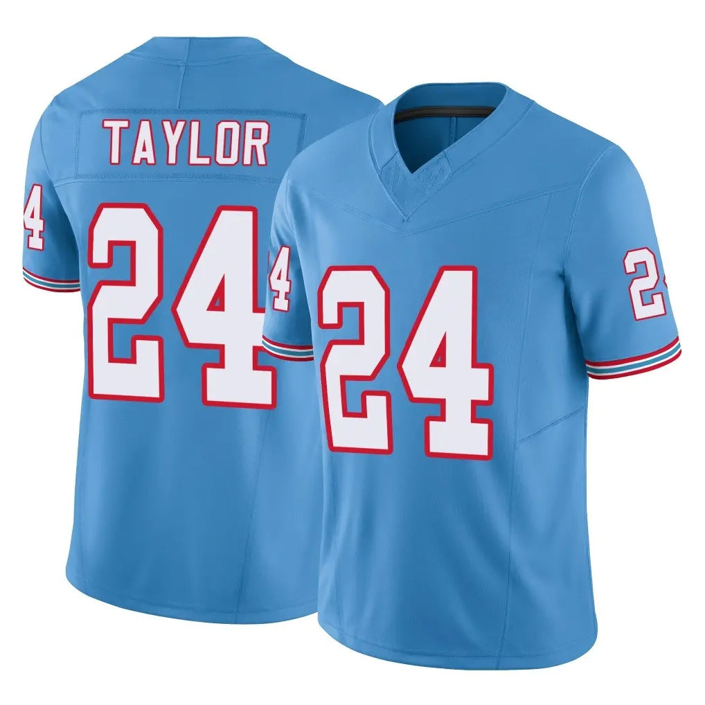 Cooneas T.Titans #24 Alontae Taylor Player Light Blue Limited Vapor F.U.S.E. Home Game Stitched Jerseys
