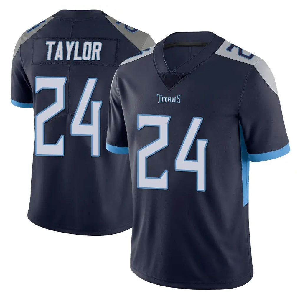 Cooneas T.Titans #24 Alontae Taylor Player Navy Limited Vapor Untouchable Home Game Stitched Jerseys