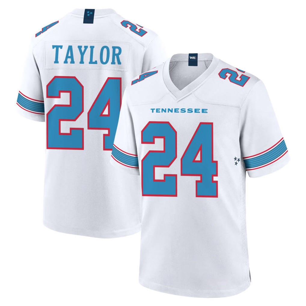 Cooneas T.Titans #24 Alontae Taylor Player White 2026 Game Home Stitched Jerseys