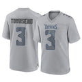 Cooneas T.Titans #3 Tommy Townsend Player Gray Atmosphere Fashion Home Game Stitched Jerseys