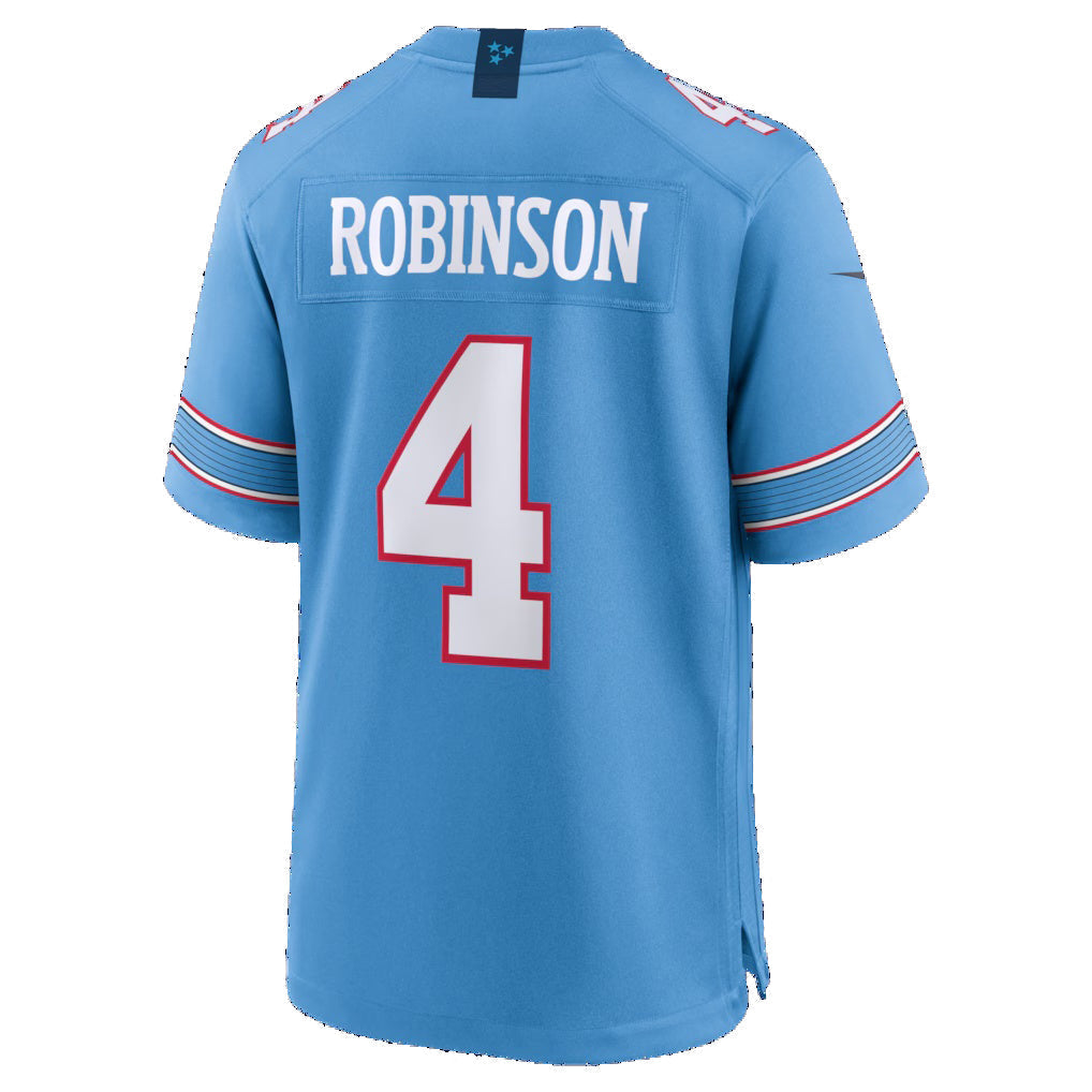 Cooneas T.Titans #4 Wan'Dale Robinson Light Blue Team Game Stitched Jerseys
