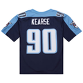 Cooneas T.Titans #90 Jevon Kearse Mitchell & Ness Navy 1999 Legacy Replica Jersey Tennessee Titans Jevon Kearse Mitchell & Ness Navy 1999 Legacy Replica Jersey