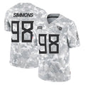 Cooneas T.Titans #98 Jeffery Simmons Player Arctic Camo Limited Salute to Service Home Game Stitched Jerseys