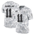 Cooneas TB.Buccaneers #11 Jalen McMillan Player Arctic Camo Limited Salute To Service Home Game Stitched Jerseys