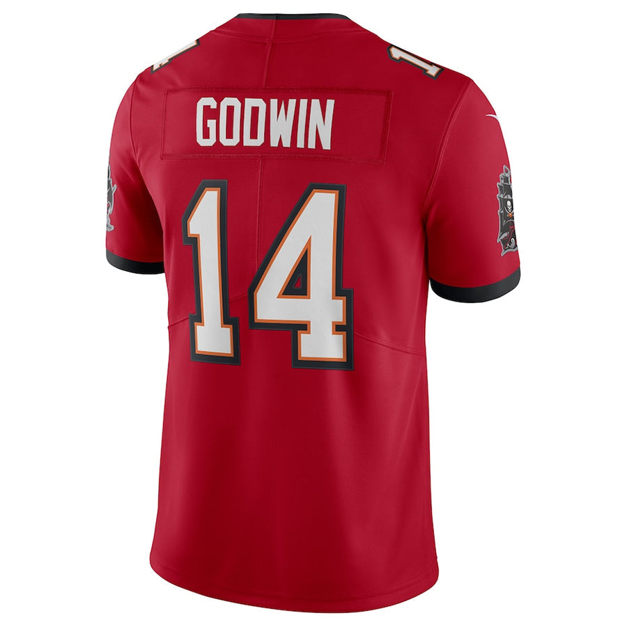 Cooneas TB.Buccaneers #14 Chris Godwin Jr. Player Red Vapor Limited Stitched Jerseys