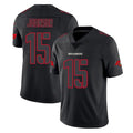 Cooneas TB.Buccaneers #15 Tez Johnson Player Black Impact Limited Home Game Stitched Jerseys