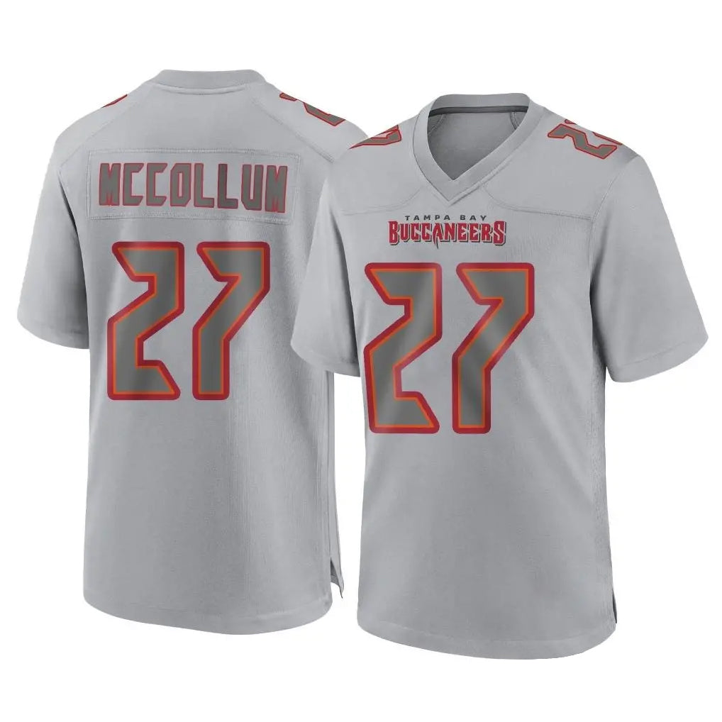 Cooneas TB.Buccaneers #27 Zyon McCollum Player Gray Atmosphere Fashion Home Game Stitched Jerseys