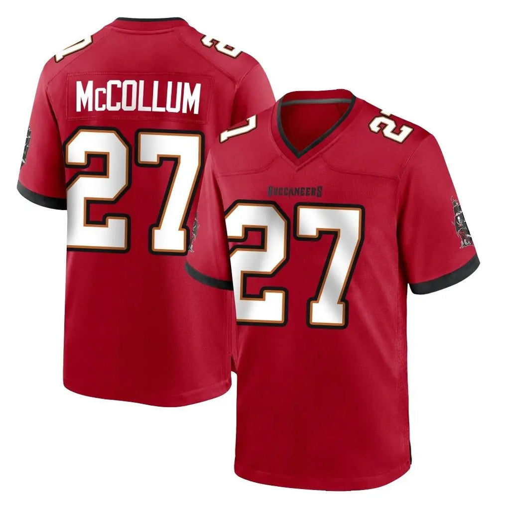 Cooneas TB.Buccaneers #27 Zyon McCollum Player Red Home Game Stitched Jerseys