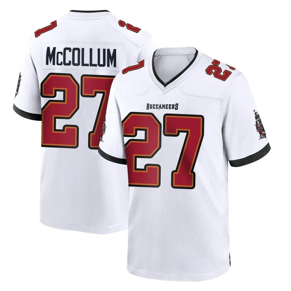 Cooneas TB.Buccaneers #27 Zyon McCollum Player White Home Game Stitched Jerseys