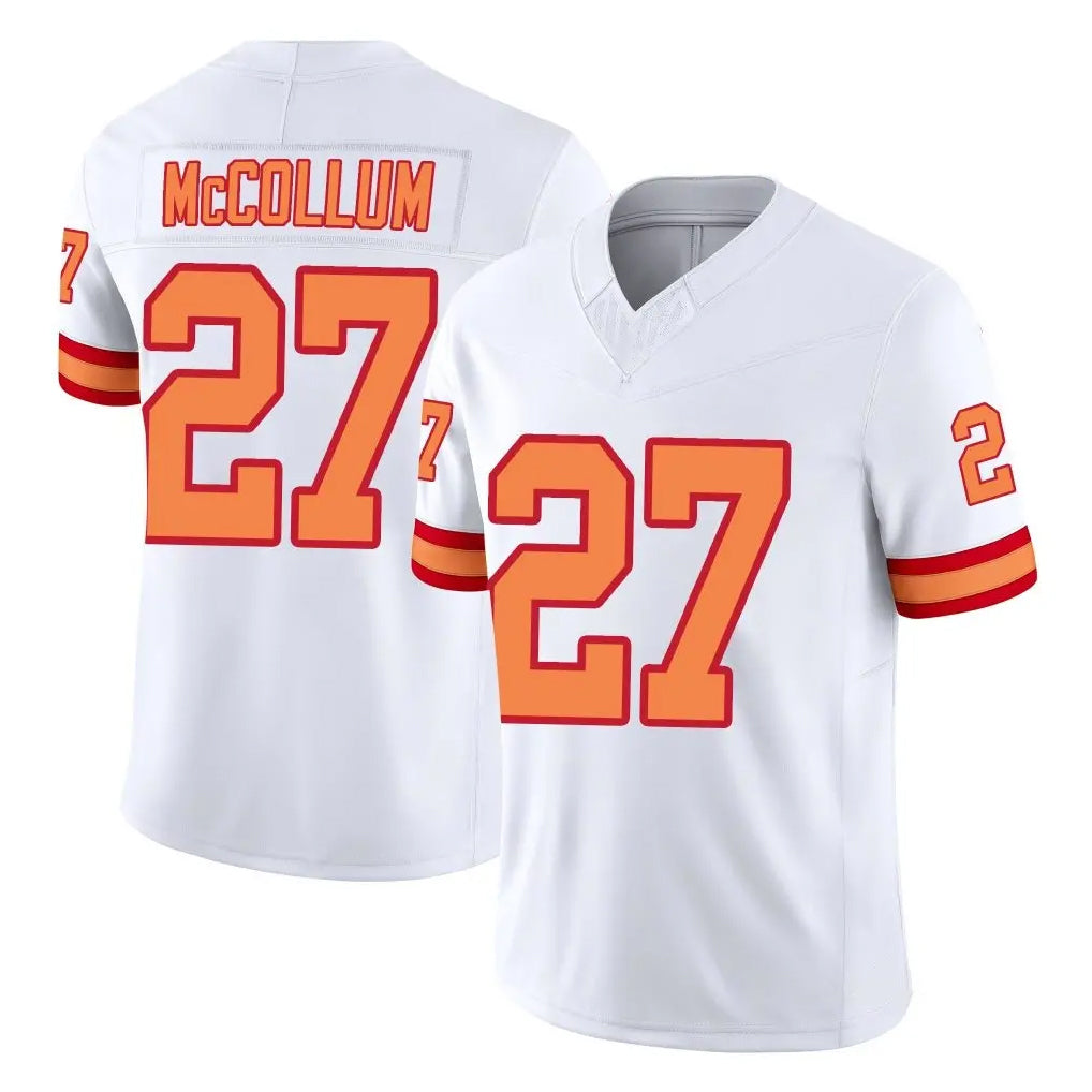 Cooneas TB.Buccaneers #27 Zyon McCollum Player White Limited '76 Vapor F.U.S.E. Home Game Stitched Jerseys