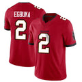 Cooneas TB.Buccaneers #2 Emeka Egbuka Player Red Limited Vapor F.U.S.E. Home Game Stitched Jerseys